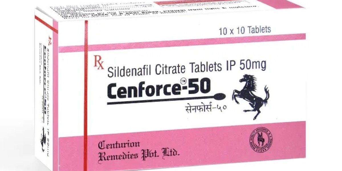 Cenforce 50 mg Explained: Uses, Effects, and Safety Tips